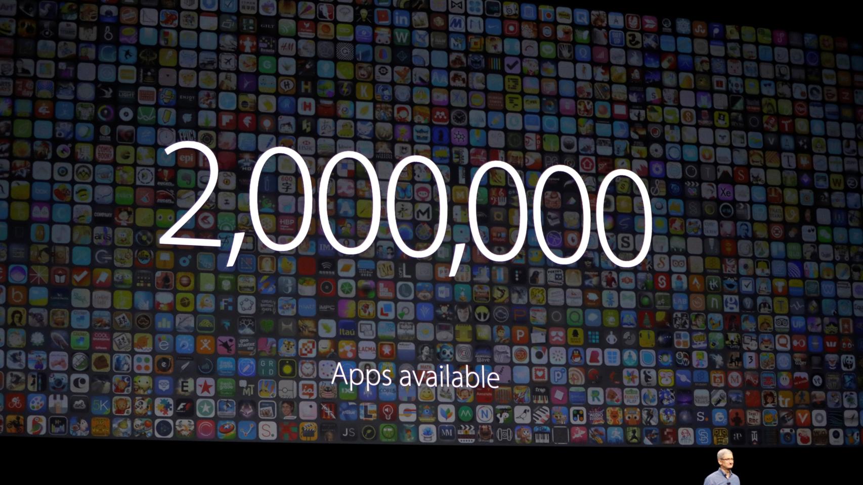 Un momento de la presentación de Apple.