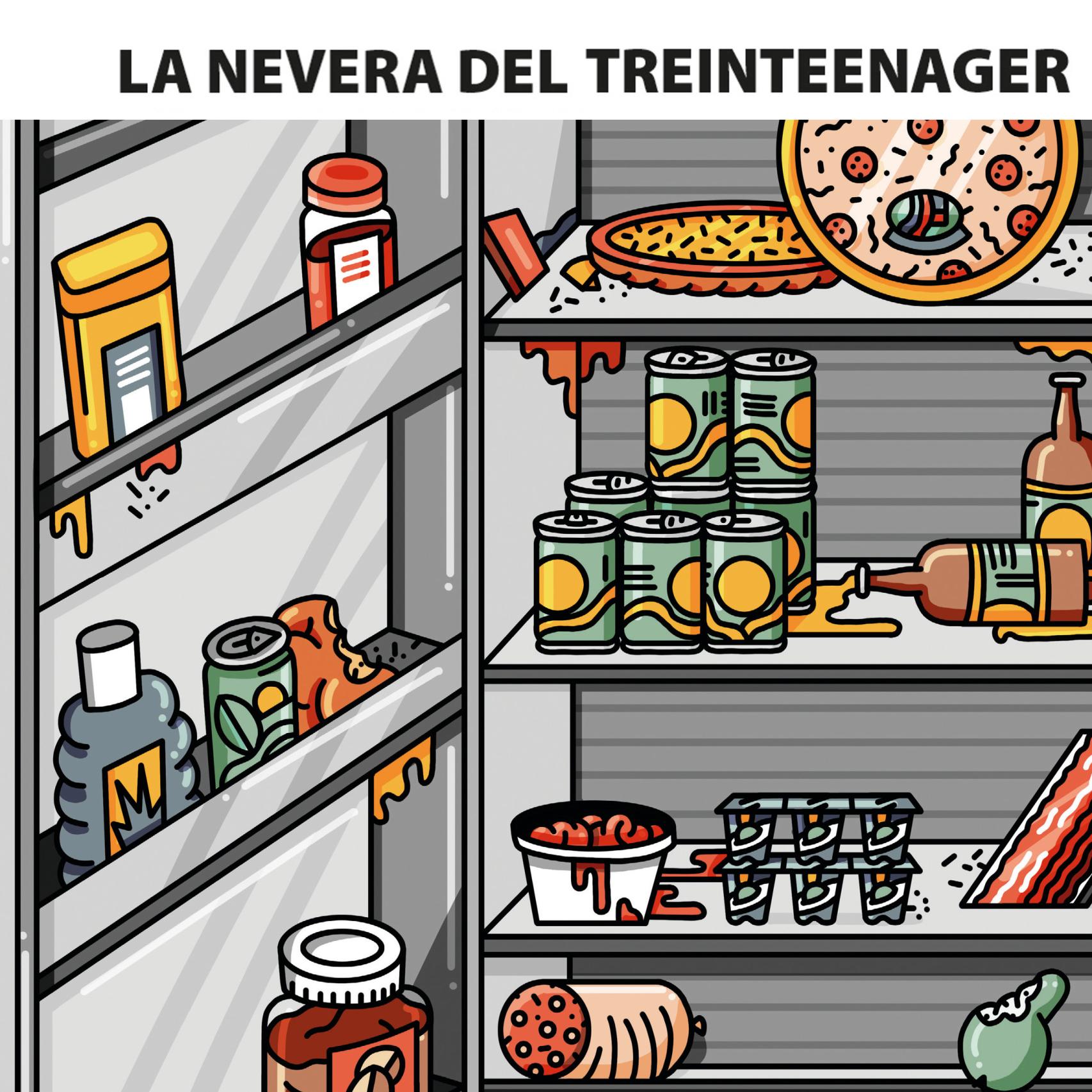 Nevera del Treinteenager.