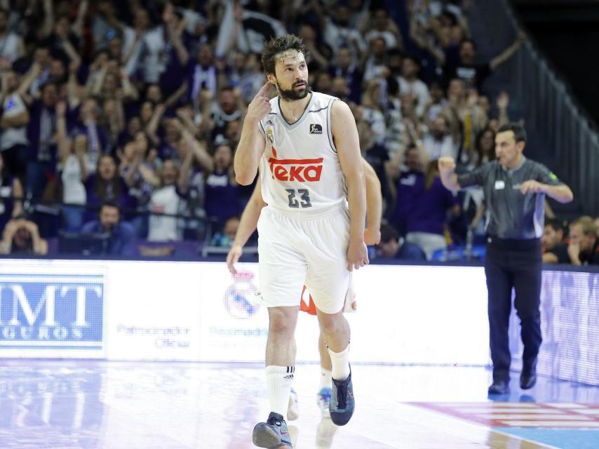 Sergio Llull es el máximo anotador de estos playoffs.
