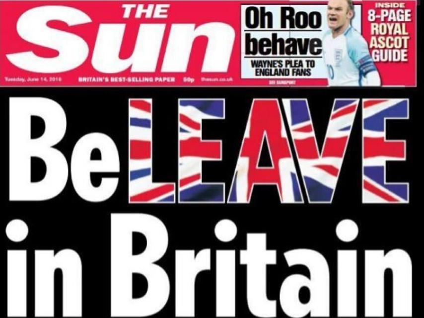 The Sun hace campaña por el 'brexit' usando el paro en España