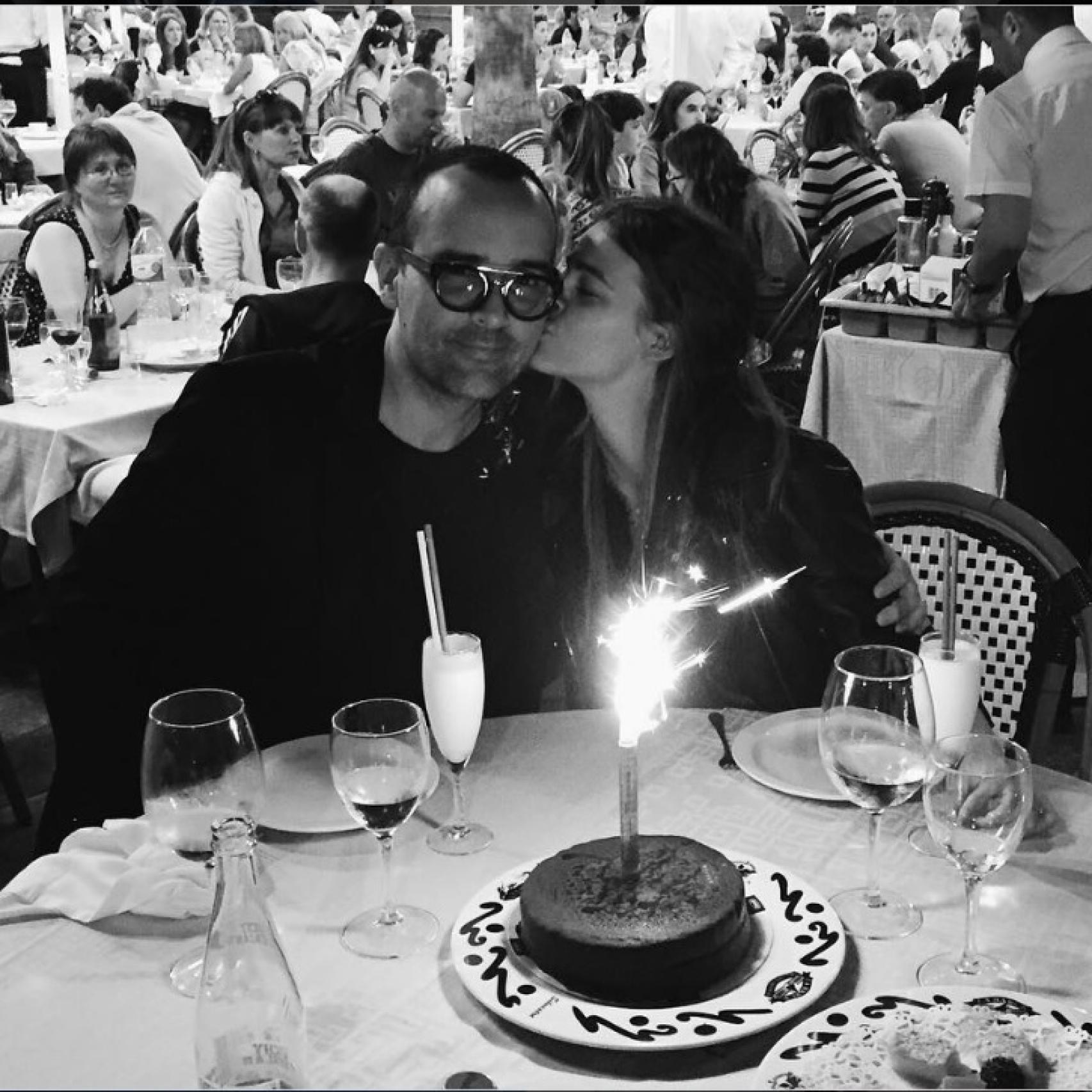 La pareja celebró hace una semana su primer aniversario