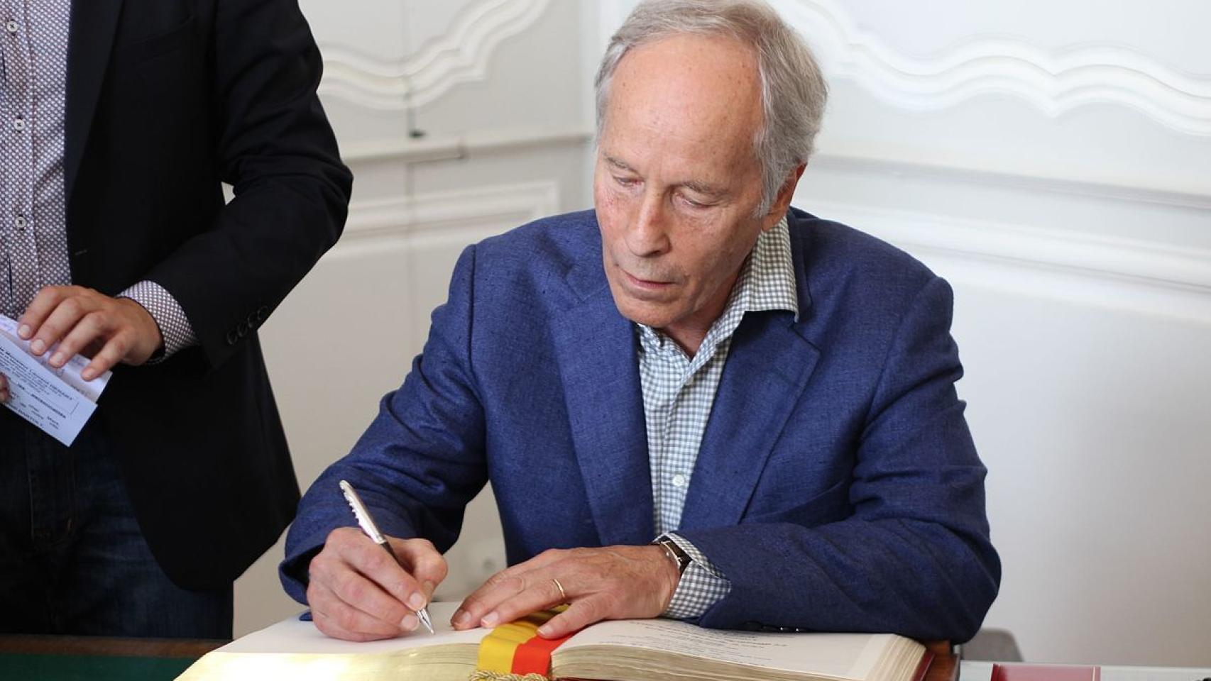 Richard_Ford en un acto en 2014.