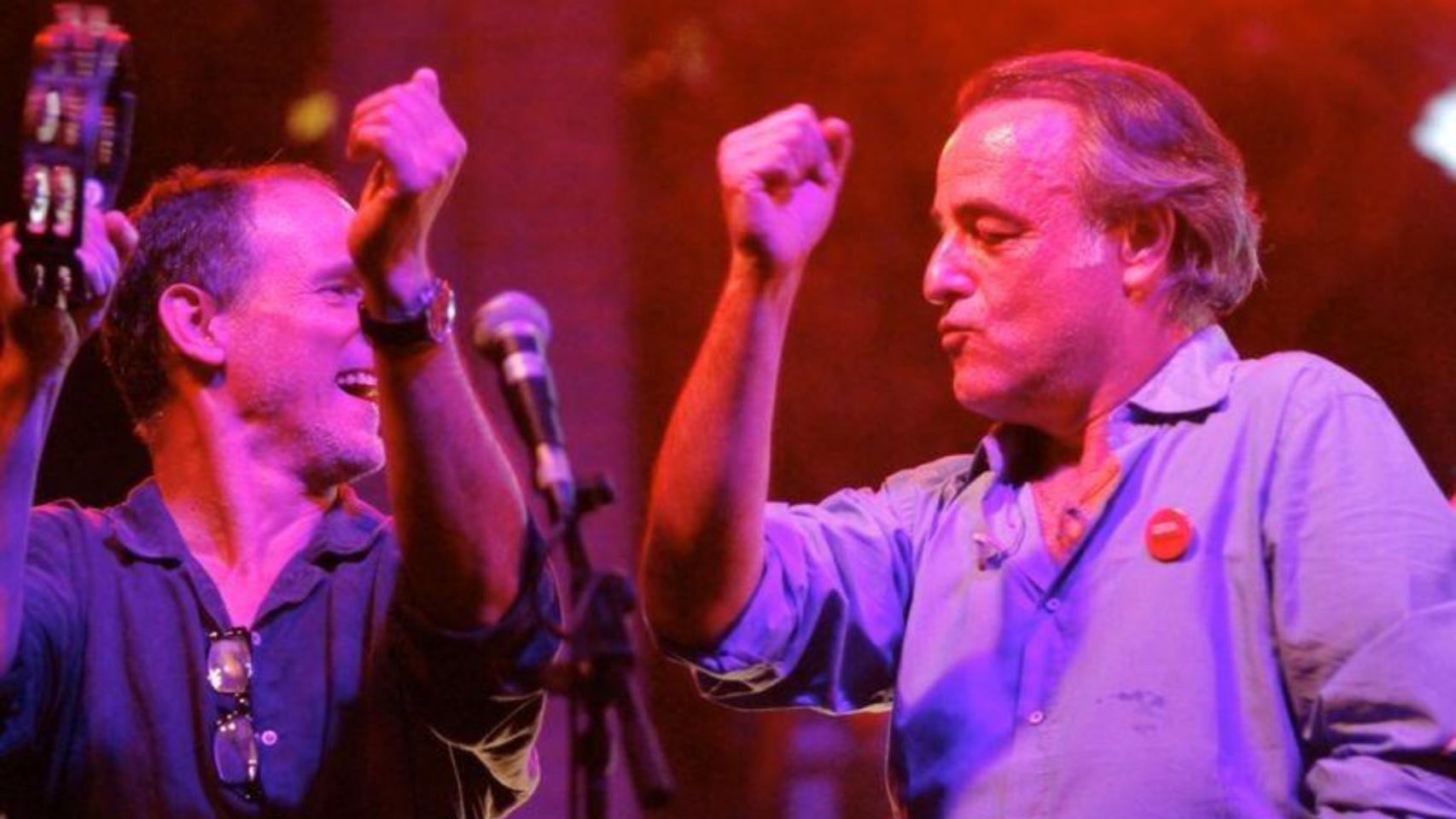 Pablo Molins durante un cocnierto