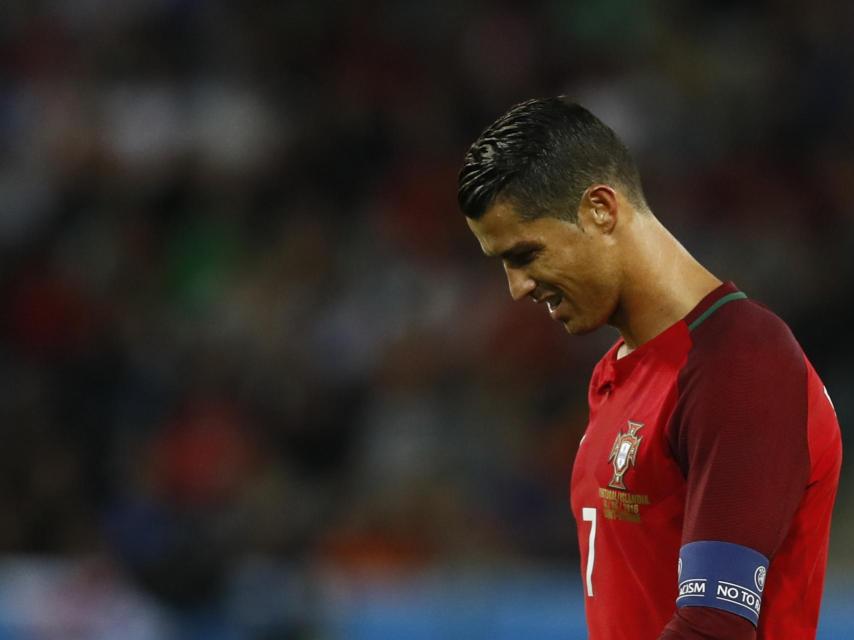 Ronaldo, tras la derrota de Portugal.