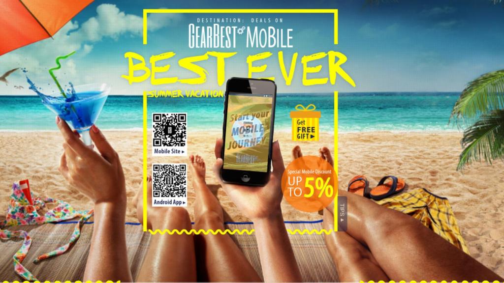Las mejores ofertas de Gearbest para verano