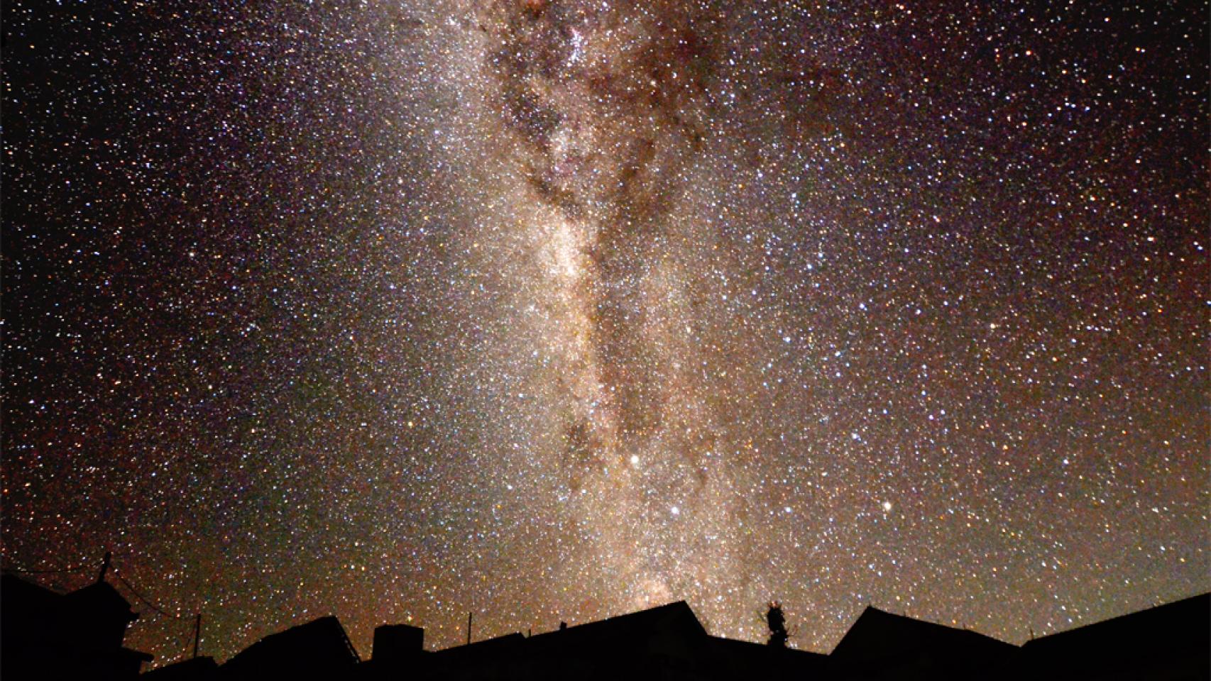 Las estrellas vistas desde Indonesia.