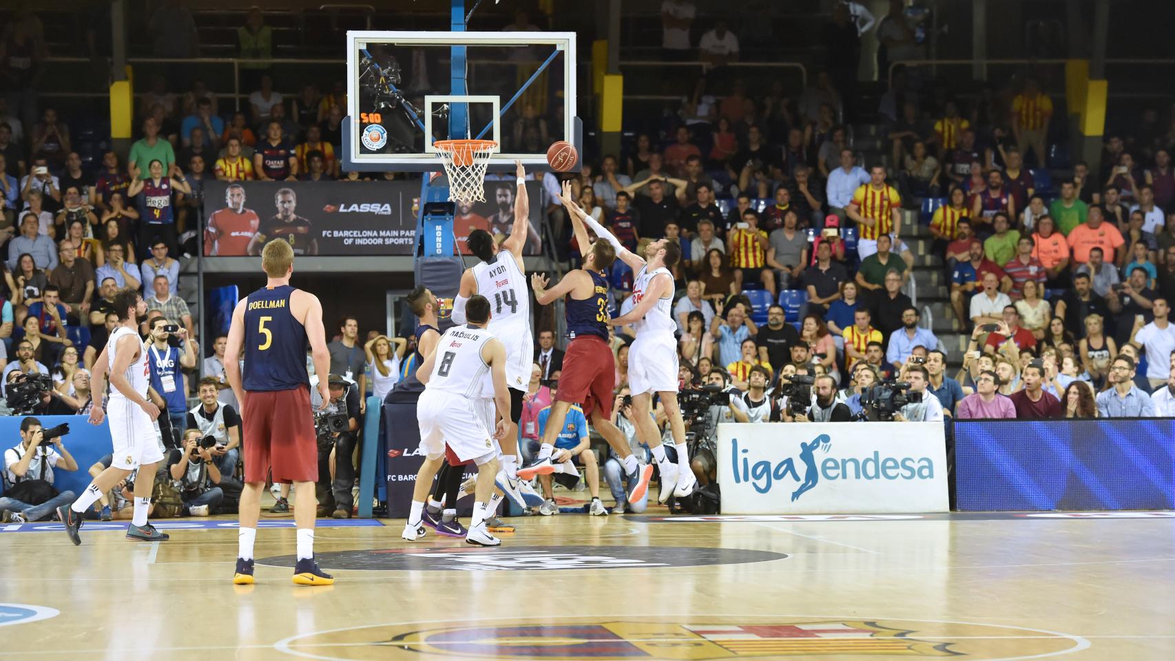 La canasta ganadora de Stratos Perperoglou.