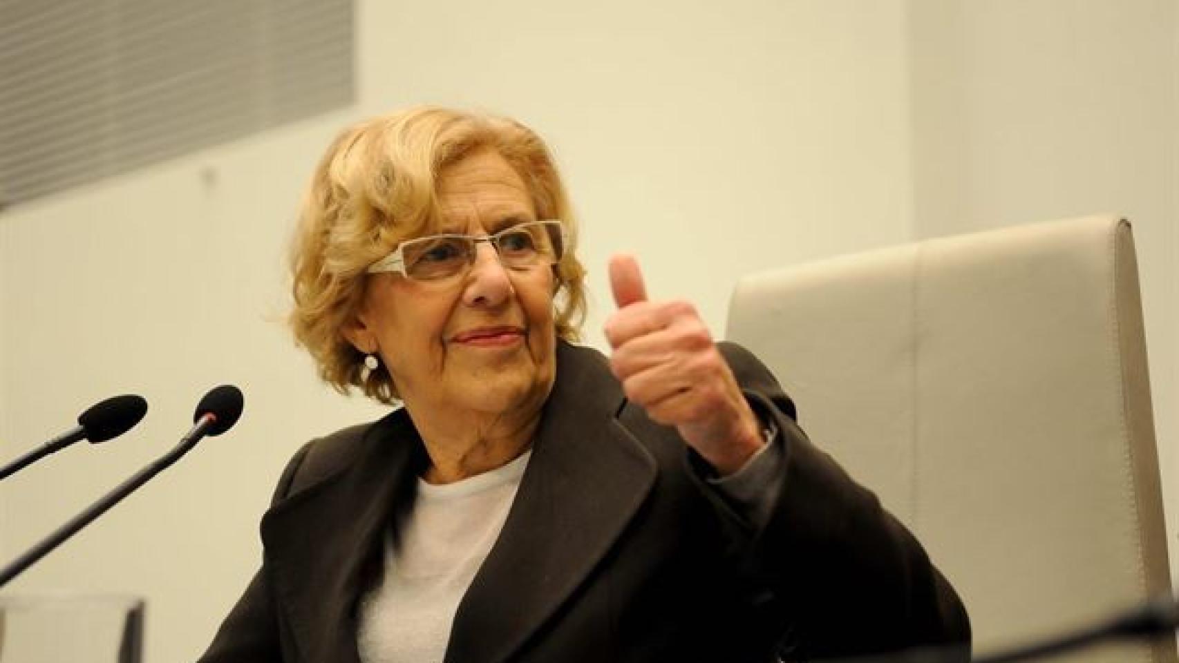 La alcaldesa de Madrid, Manuela Carmena