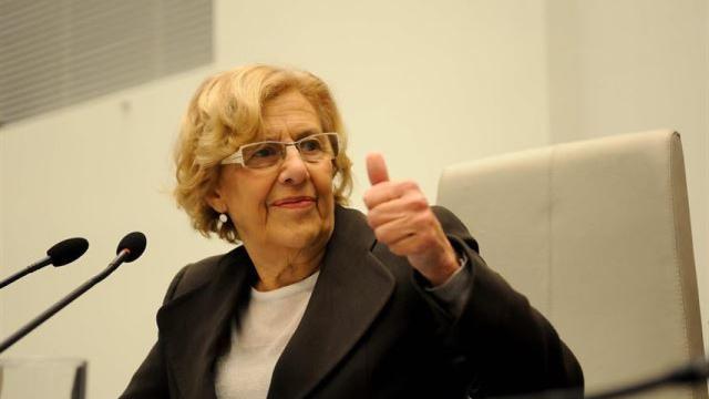 La alcaldesa de Madrid, Manuela Carmena