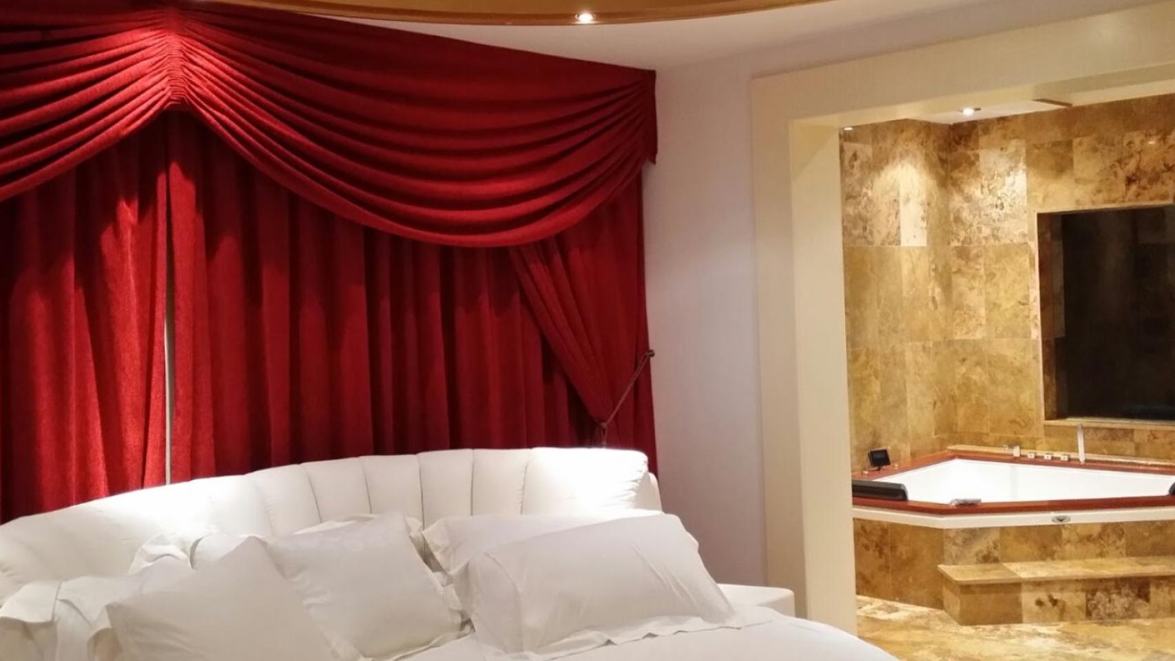 Una de las suites del club Oxígeno.