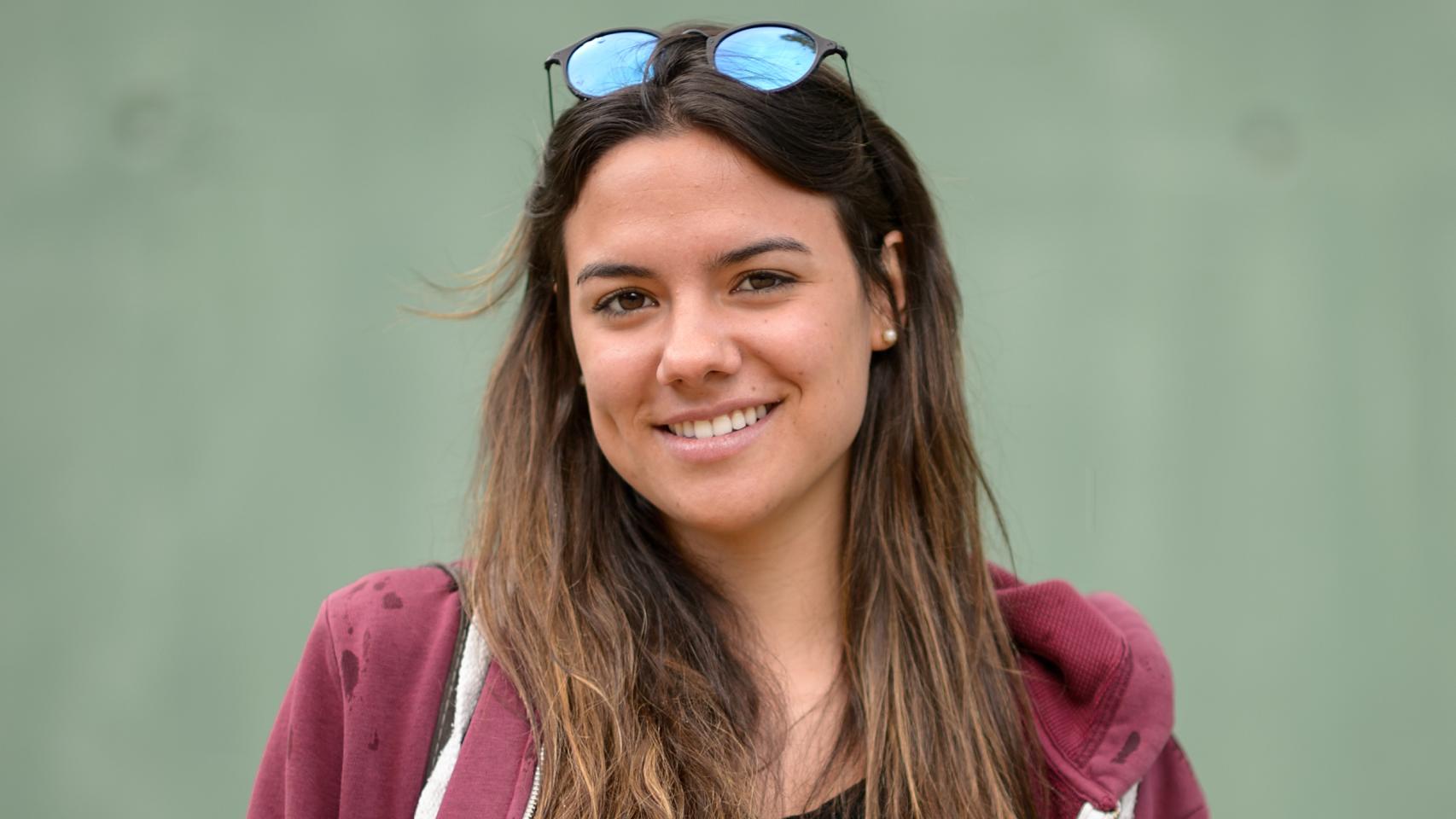 Olivia, convencida votante de Rajoy.