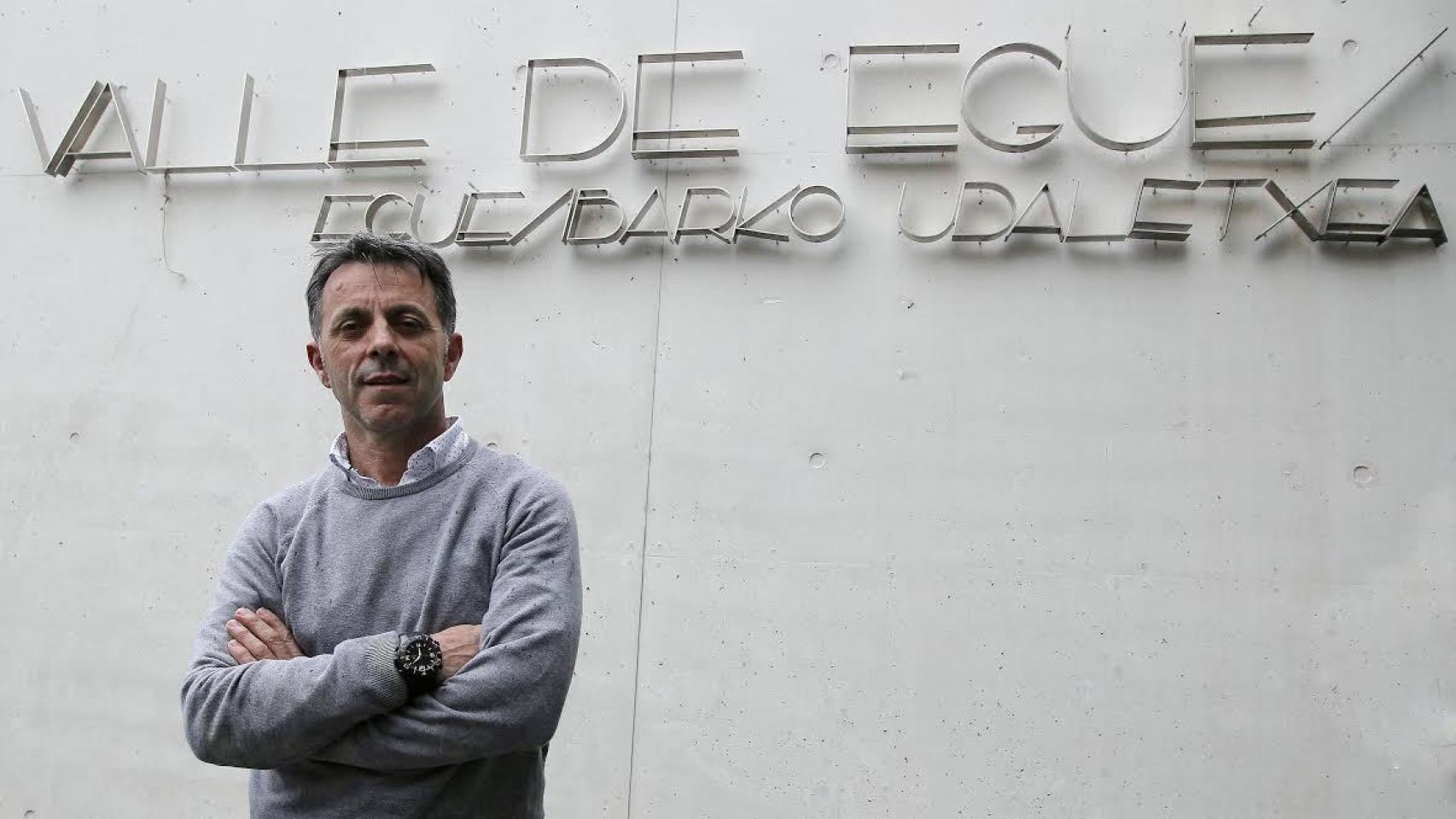 Alfonso Etxeberría es alcalde del Valle de Egüés.