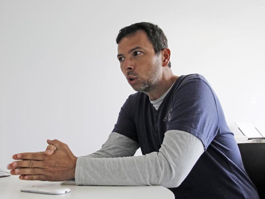 Iván Méndez es el secretario general de Podemos en Egüés.