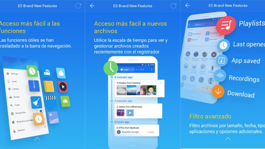 ES Explorador de Archivos se actualiza, y esta vez no es para mal
