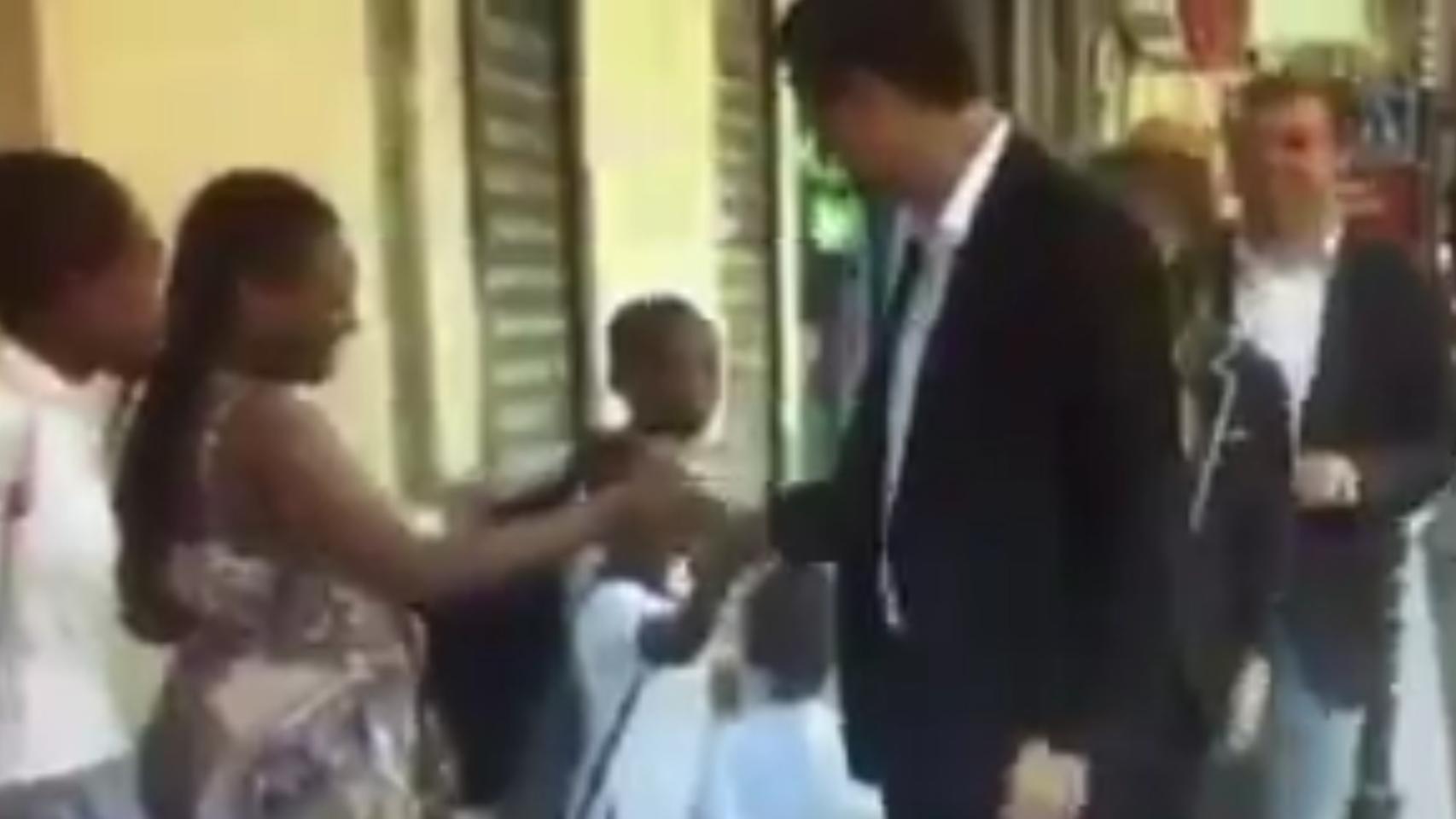 Captura de pantalla del vídeo compartido en las redes.