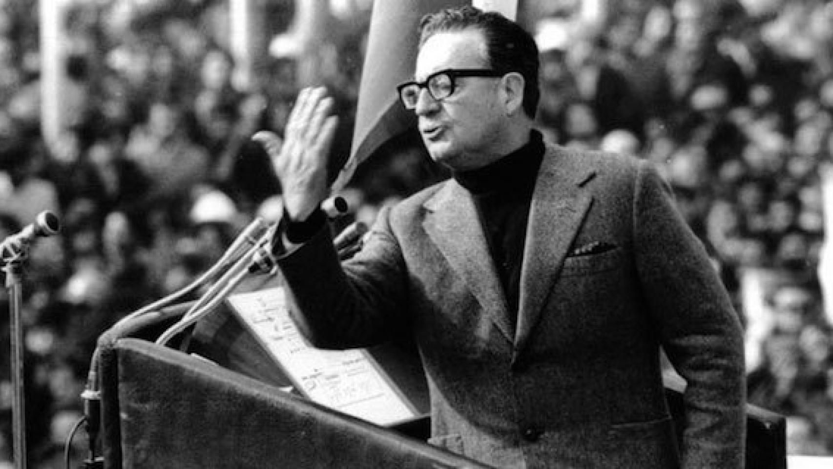 El presidente chileno Salvador Allende Gossens (1908-1973)