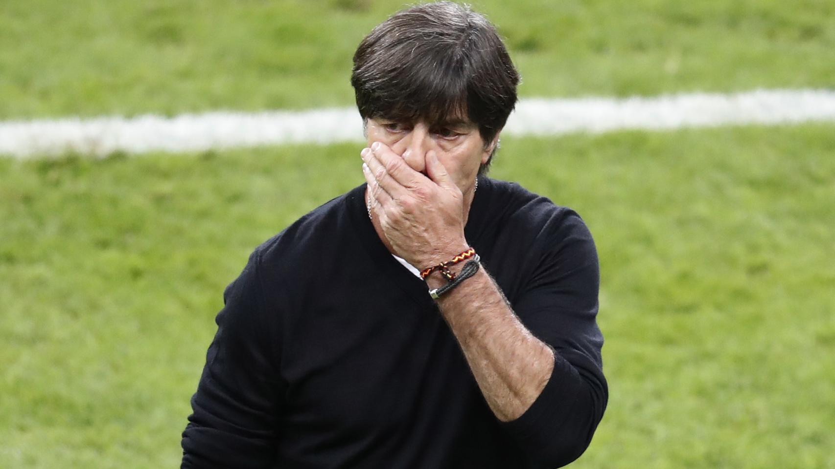 Joachim Löw, en el empate contra Polonia.