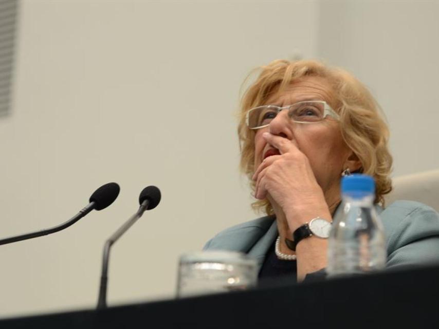 La alcaldesa de Madrid, Manuela Carmena