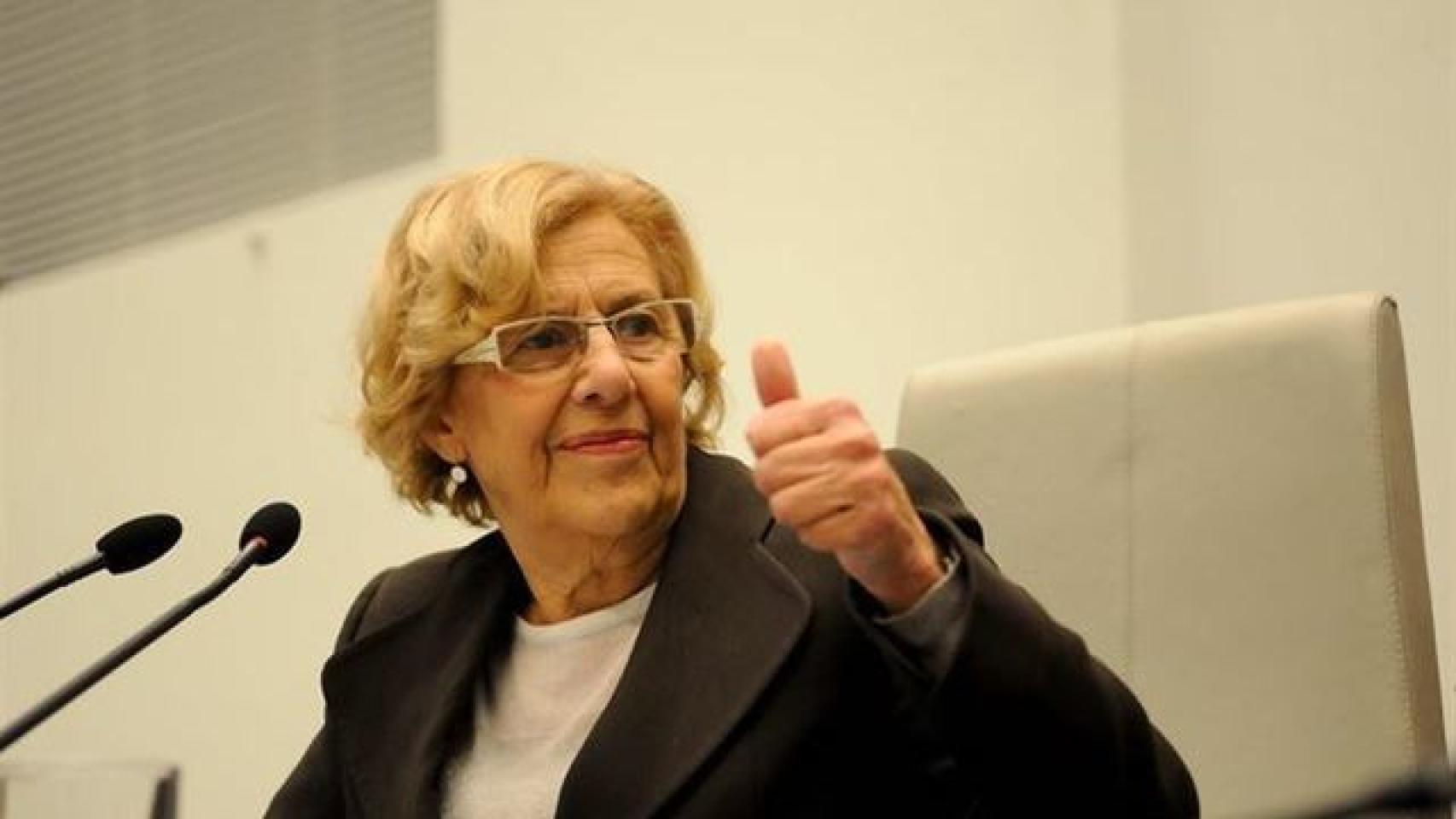 La alcaldesa de Madrid, Manuela Carmena