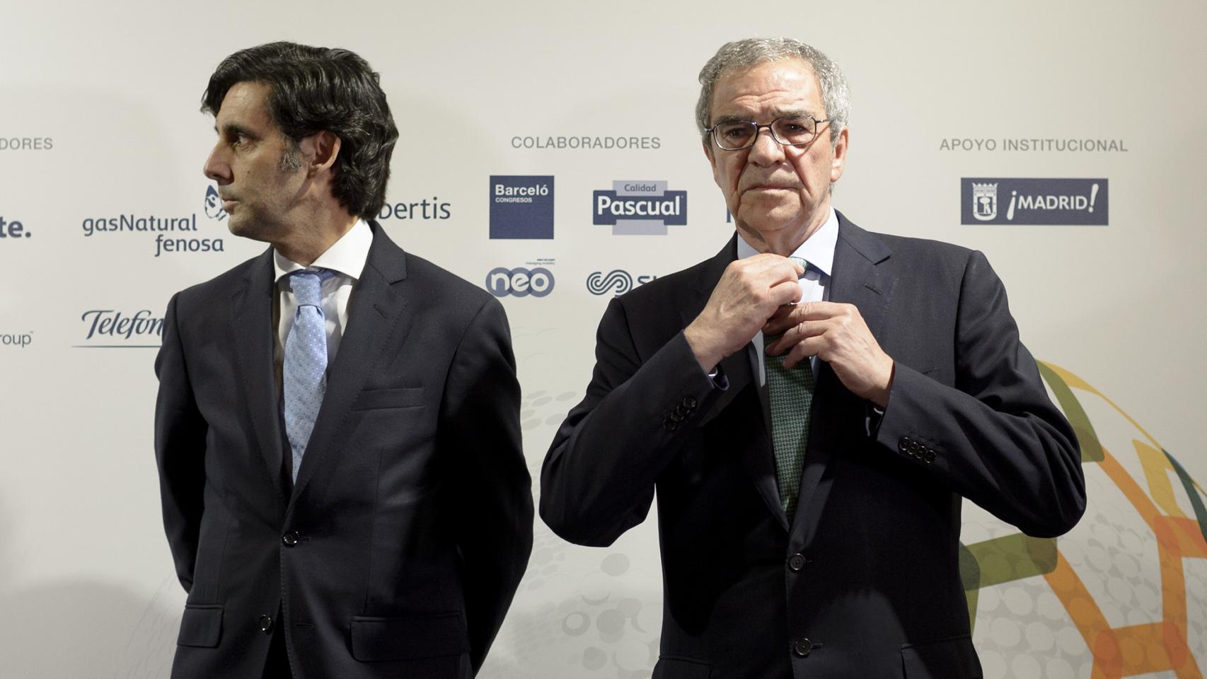 Alierta y Álvarez-Pallete en una imagen de archivo.