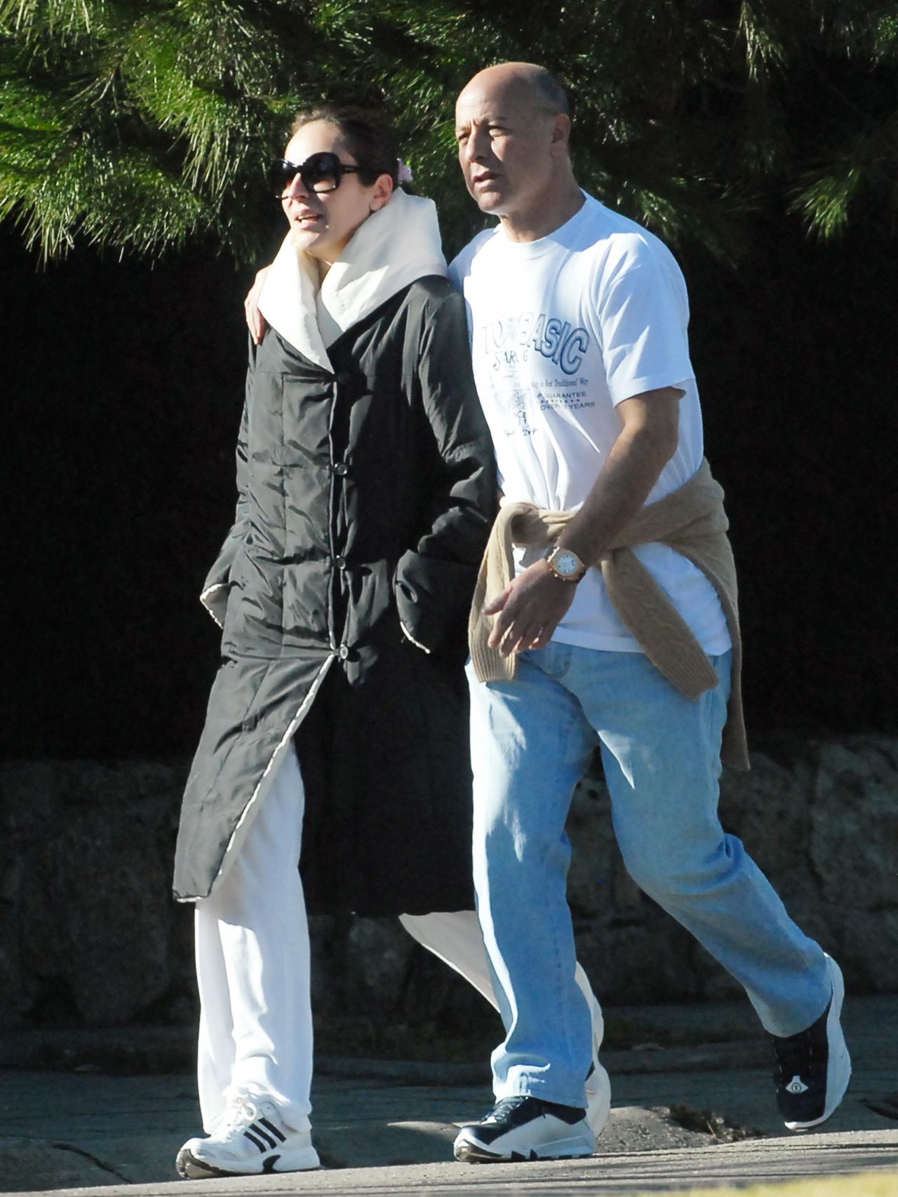 La actriz con Juan Antonio Corbalán cuando eran novios en 2009