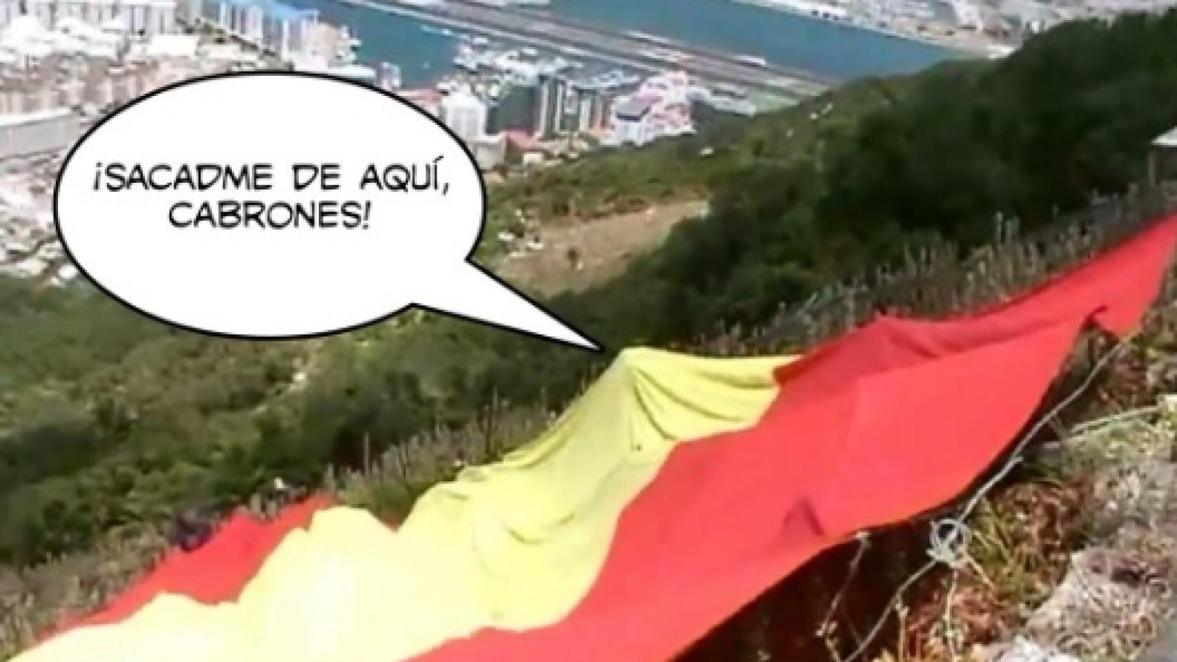 Montaje en el que se ironiza sobre la 'conquista' de VOX.