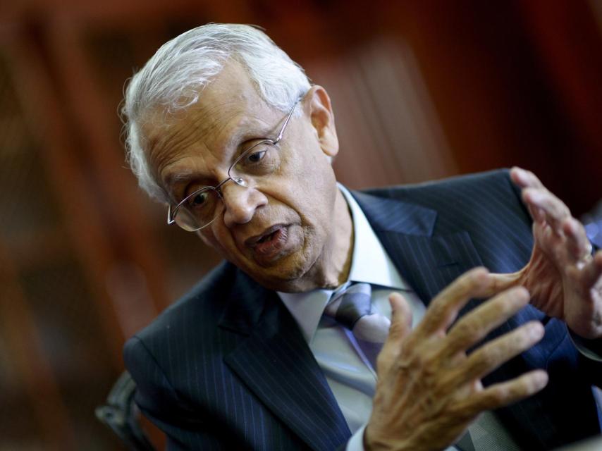 Ramanathan, durante la entrevista con El Español.