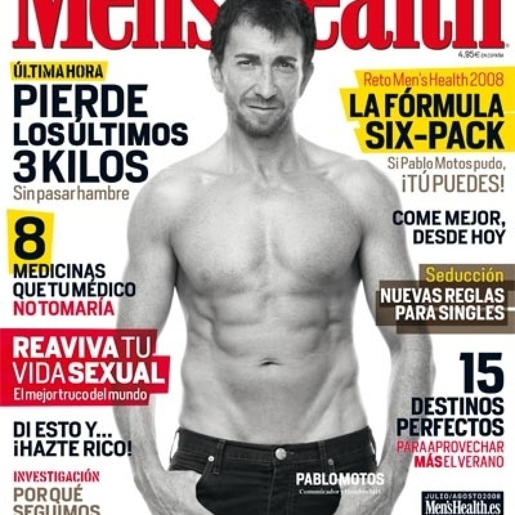 El presentador Pablo Motos fue portada de Mens Health
