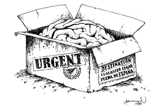 fuga de cerebros