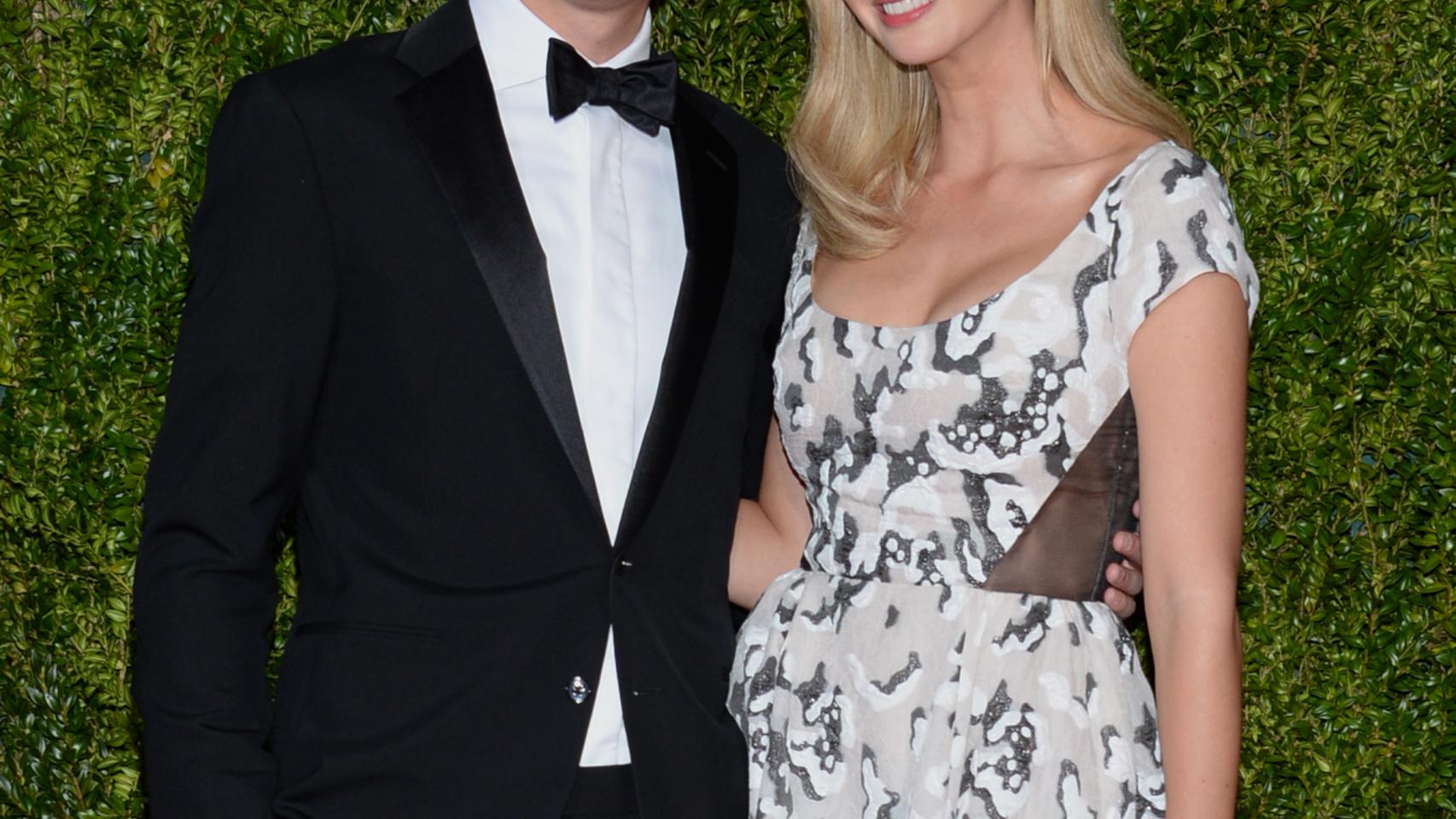 La hija de Donald Trump, Ivanka, y su yerno Jared Kushner