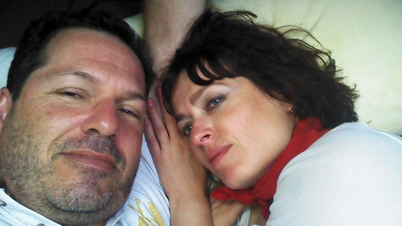 John Hemingway y Anna Grau.