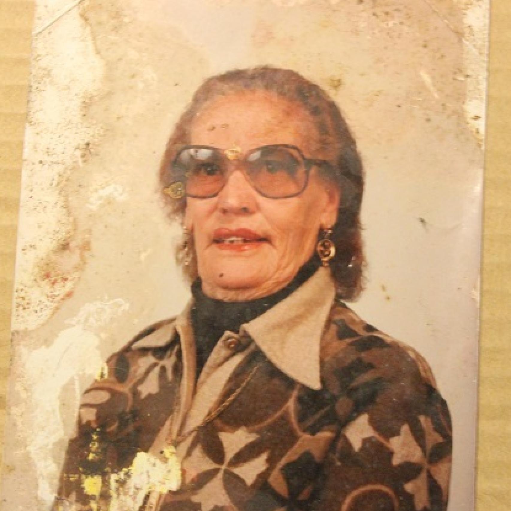 Una de las pocas fotos que aún se conservan de Aurora