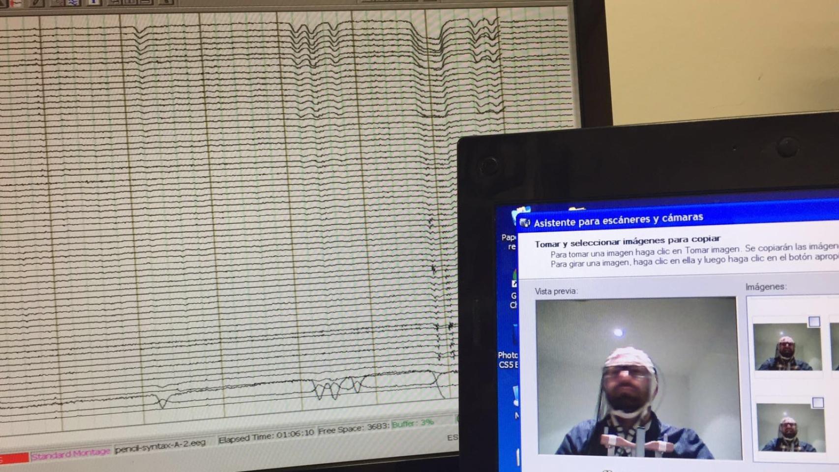 El cerebro de un redactor de El Español, en acción.