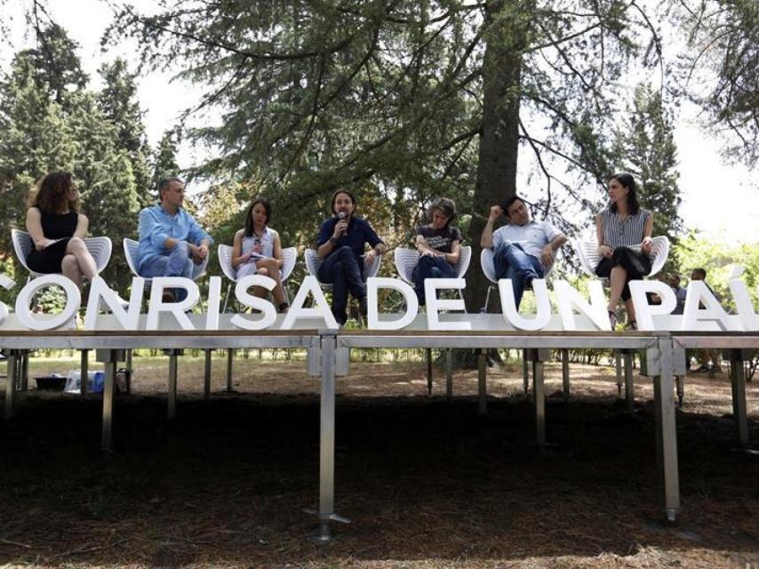 Iglesias, en la Complutense.