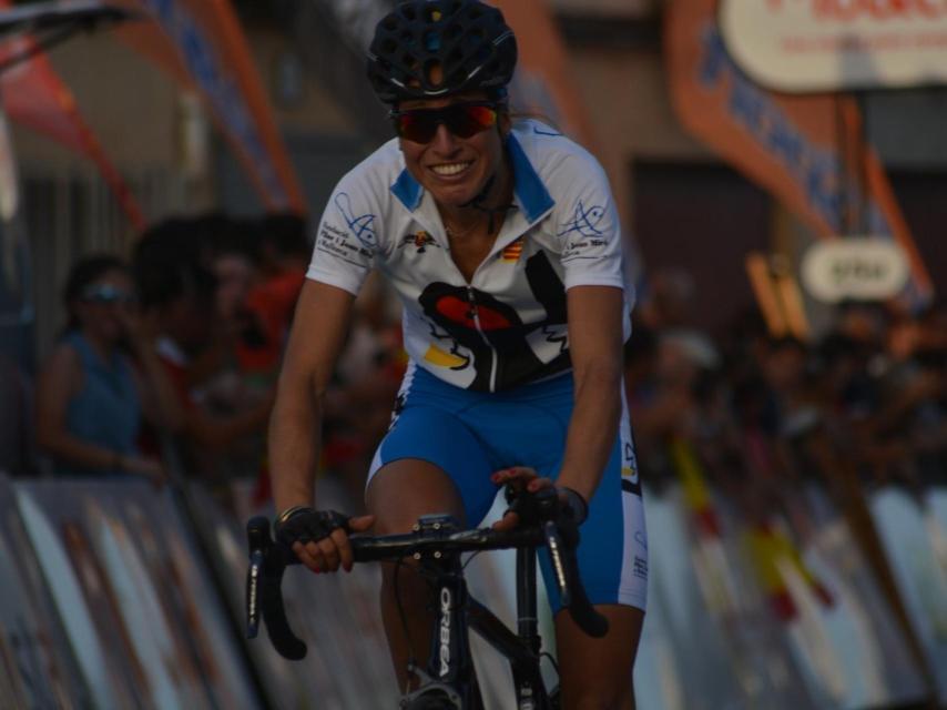 Mavi García, en el tramo final.