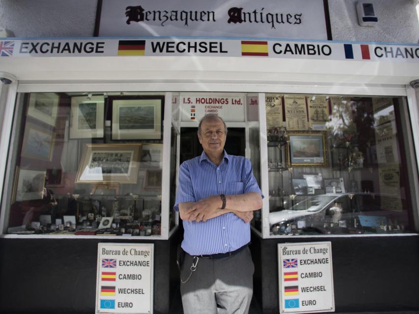 Isaac Samuel Benzaquen, dueño de una empresa de cambio de moneda de Gibraltar.