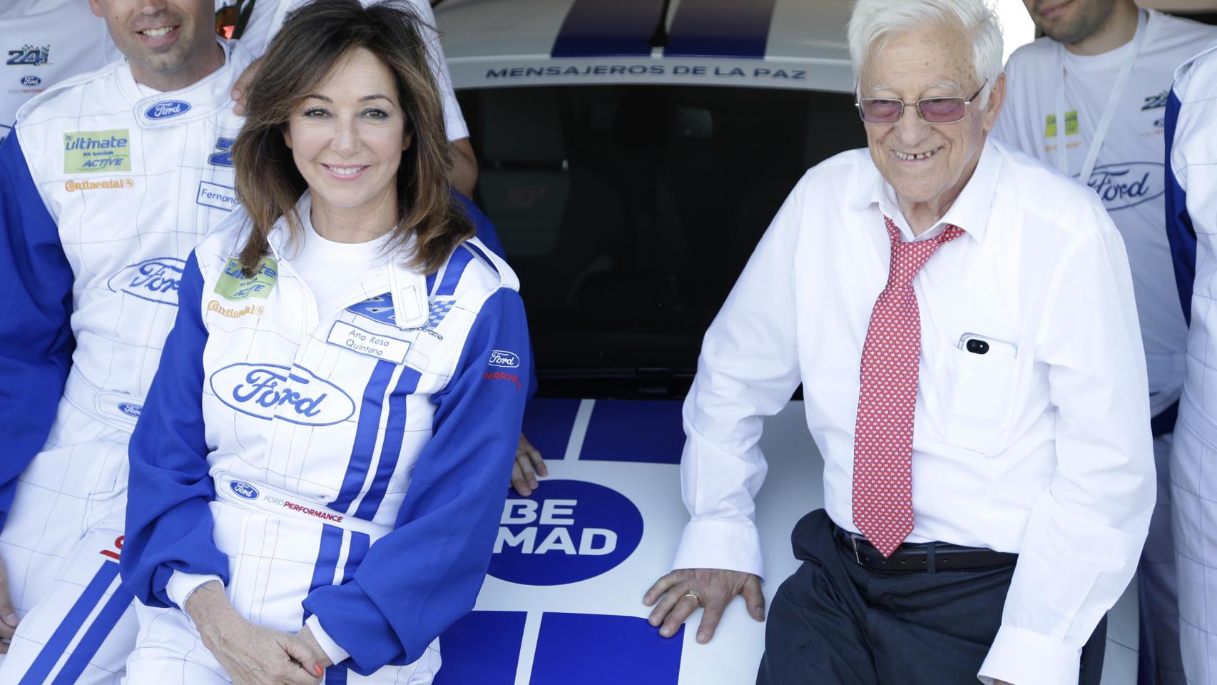 Ana Rosa Quintana ha capitaneado el equipo de Mensajeros de la Paz del padre Ángel