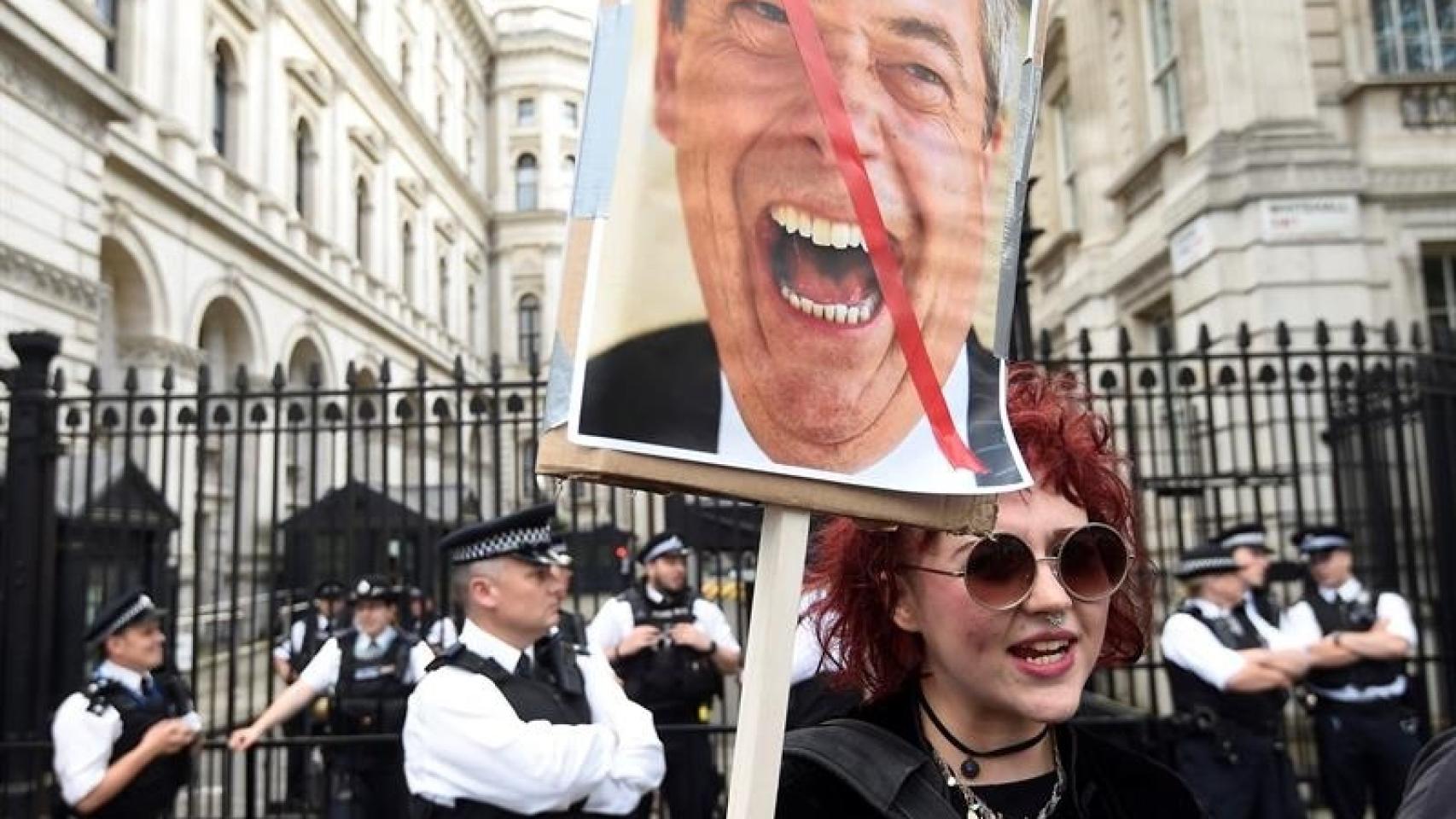 Reacciones en Londres ante el brexit/Facundo Arrizabalaga/EFE