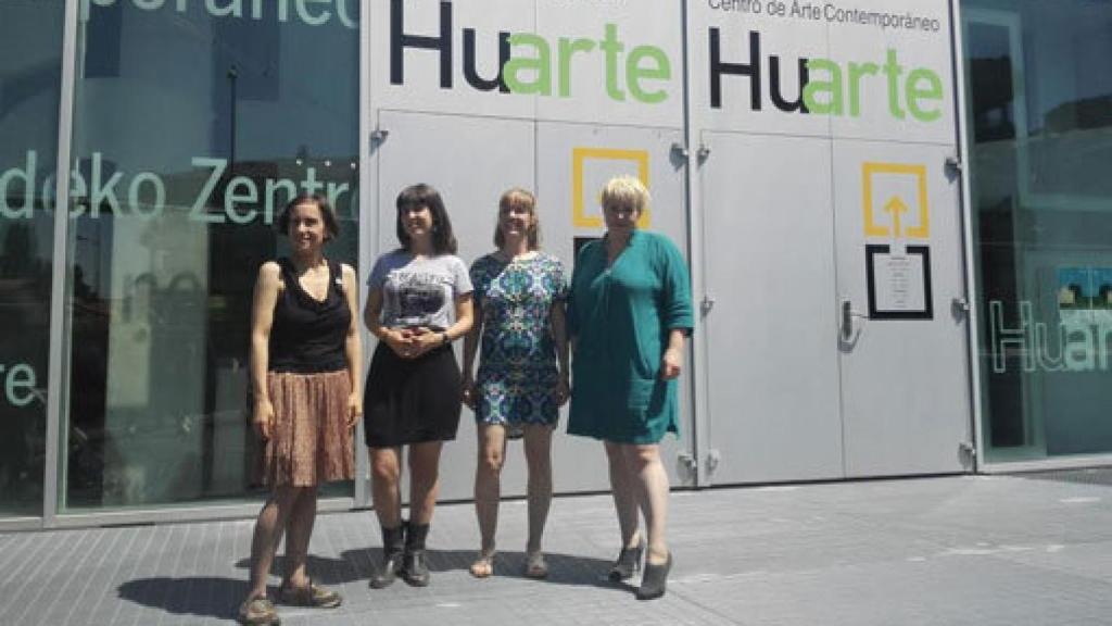 Image: Un colectivo formado por mujeres al frente del Centro Huarte de Arte Contemporáneo