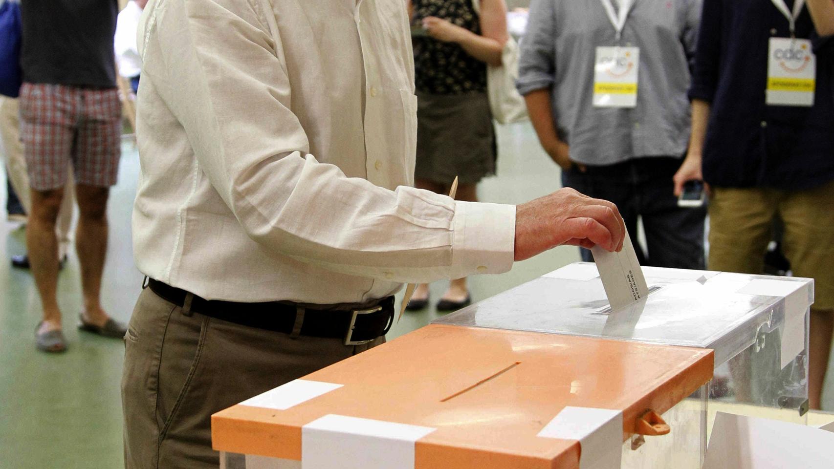 Artur Mas, votando en las elecciones del pasado domingo.