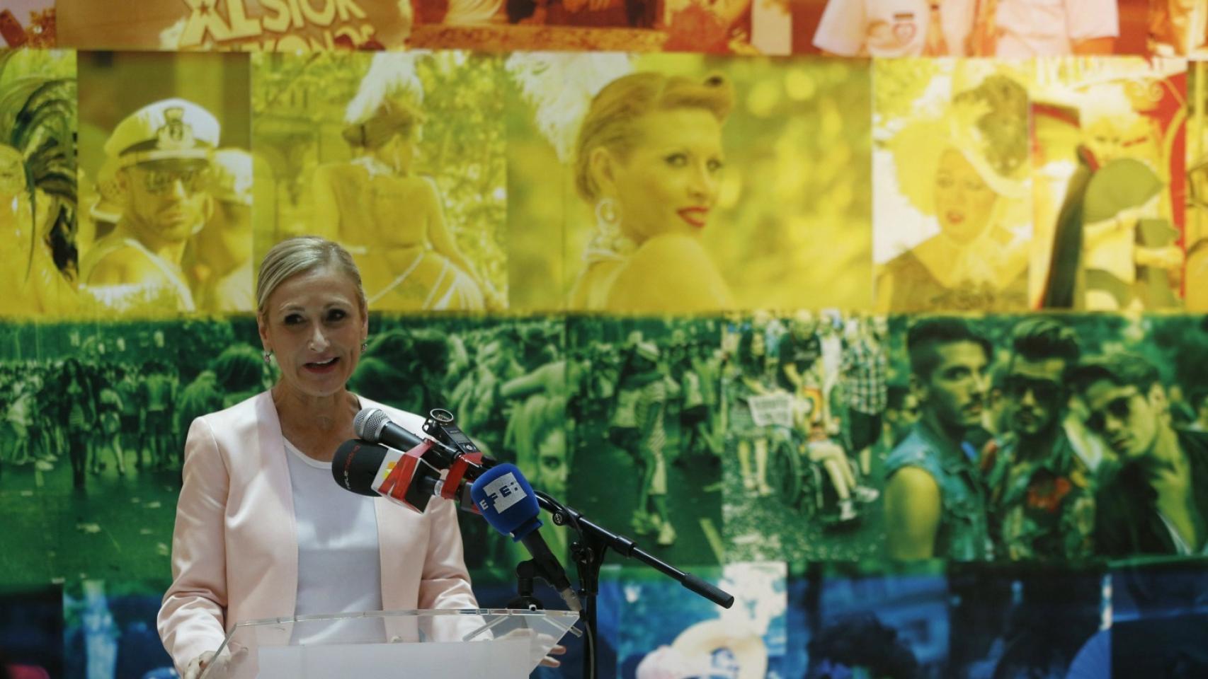 La presidenta de la Comunidad de Madrid, Cristina Cifuentes