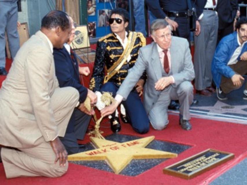 El cantante Michael Jackson