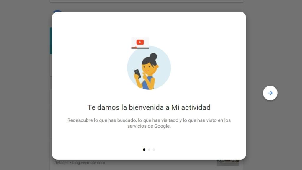 mi actividad google