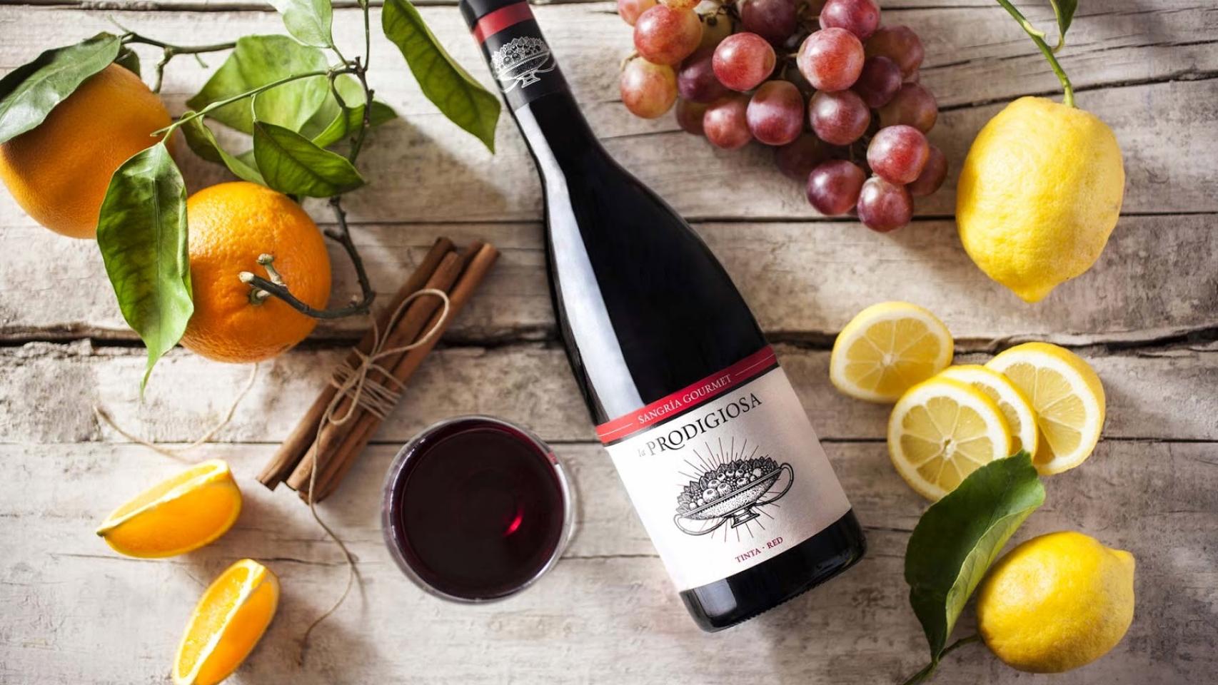 La Prodigiosa se presenta en una botella de tipo borgoña, con tapón de corcho natural.