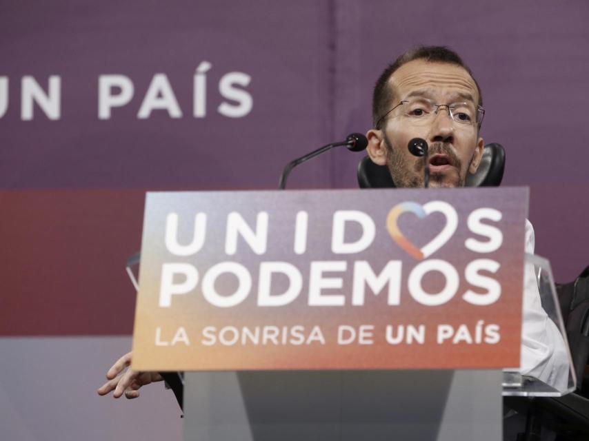 Pablo Echenique el pasado lunes en Madrid.