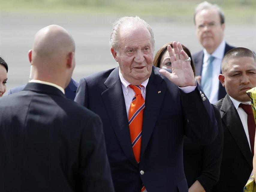 El rey emérito visita Panamá.