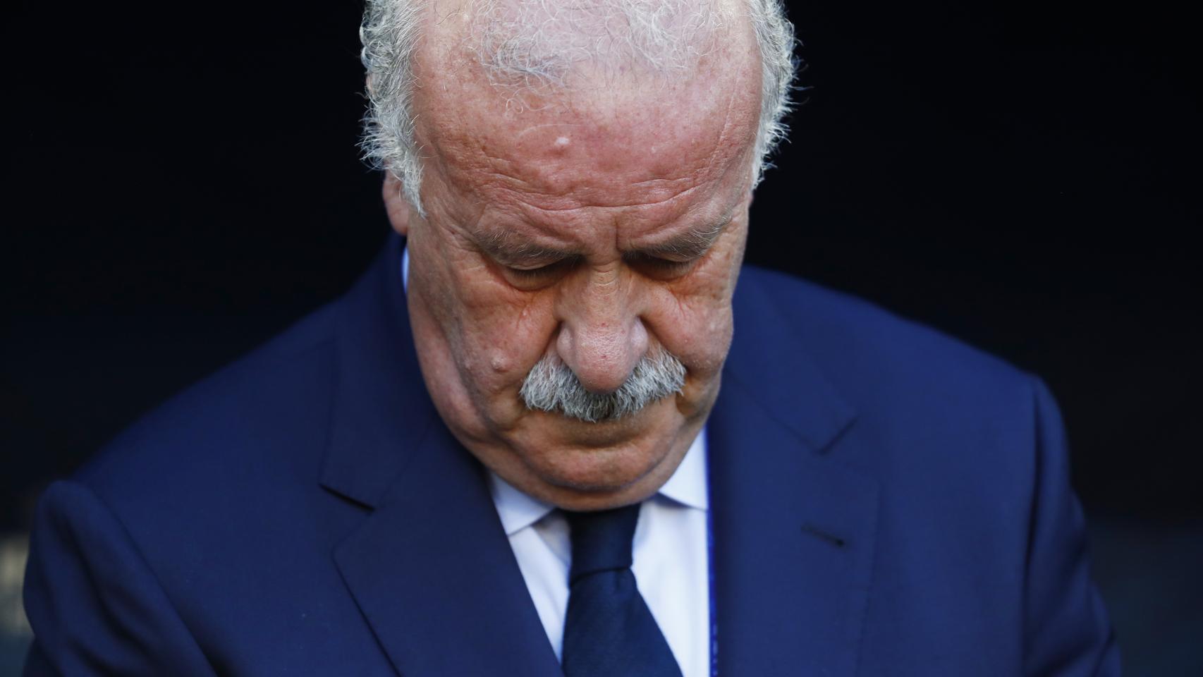 Del Bosque, preocupado.