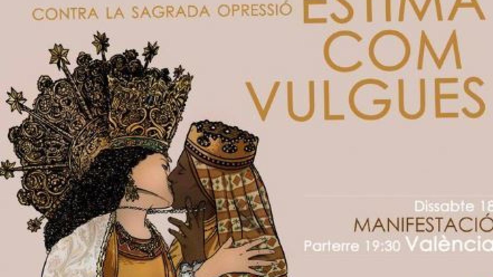 Imagen del cartel de la polémica