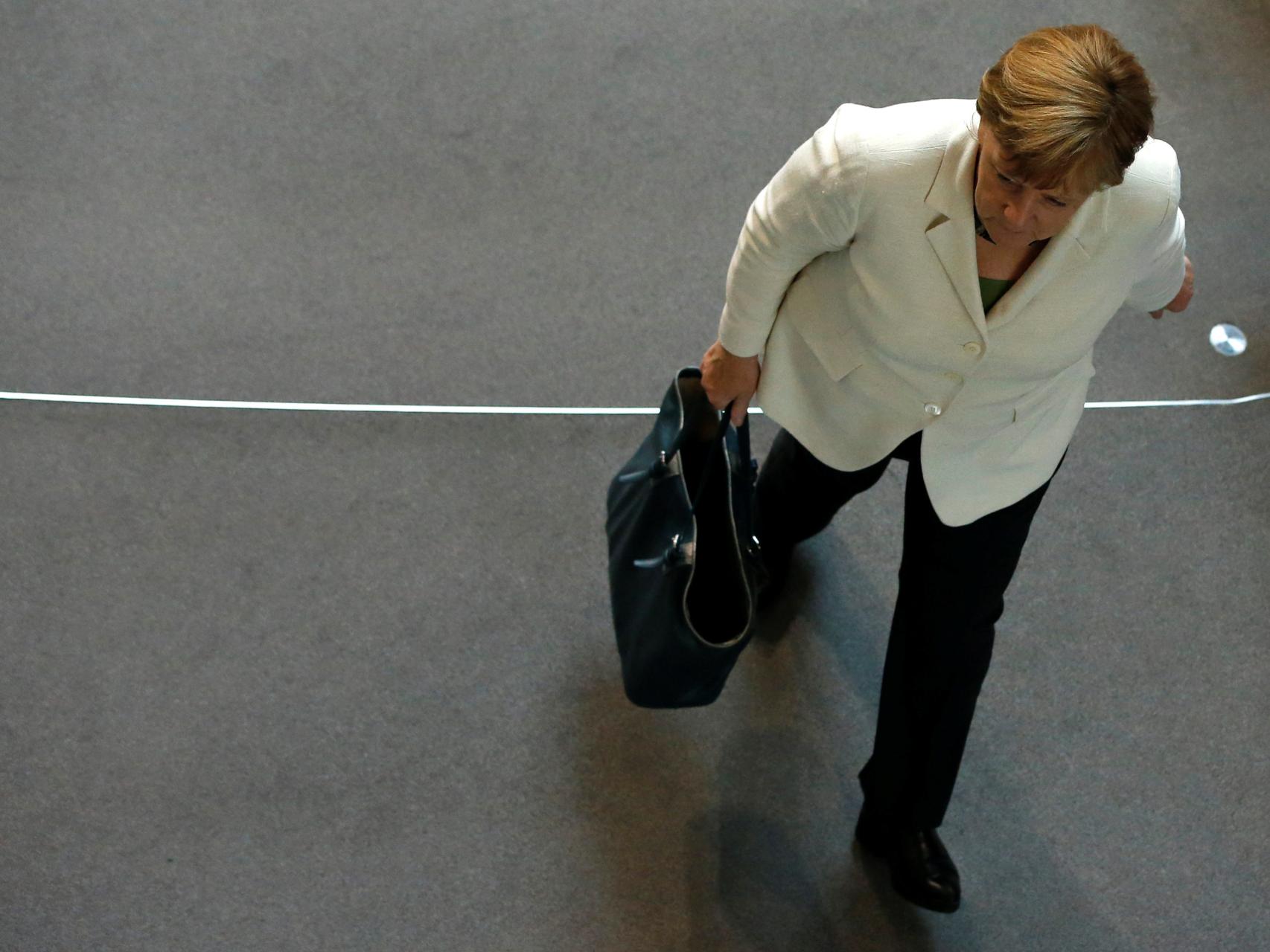 Angela Merkel, canciller alemana.