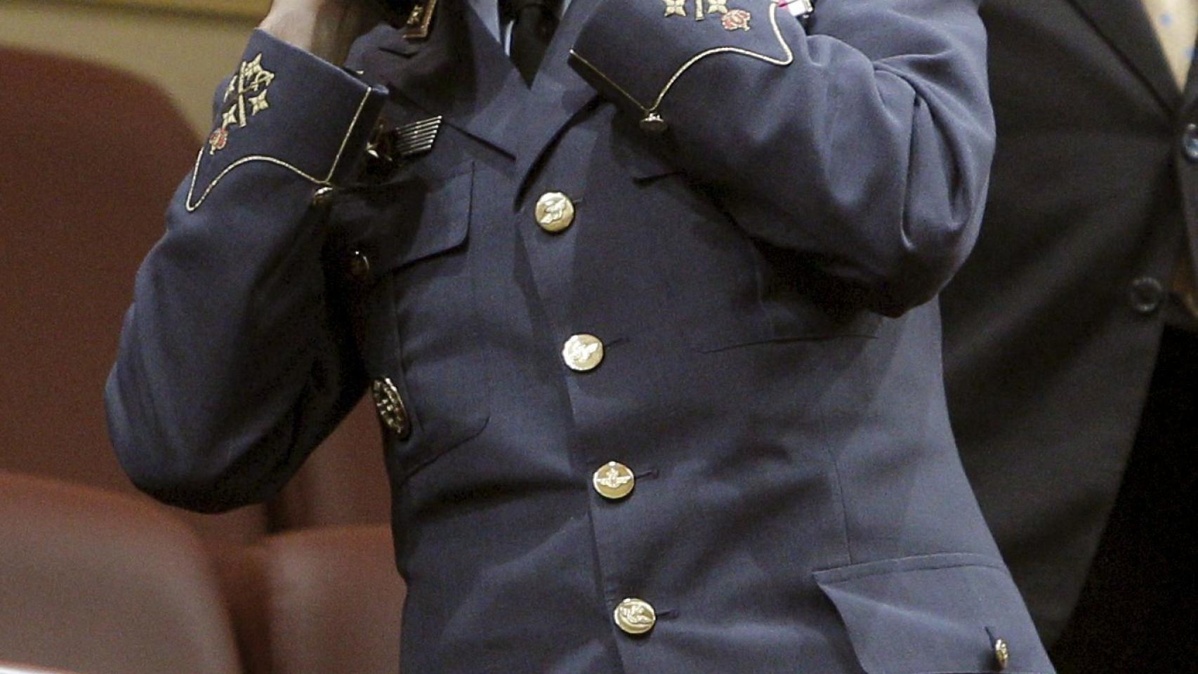 El general Julio Rodríguez en el Congreso